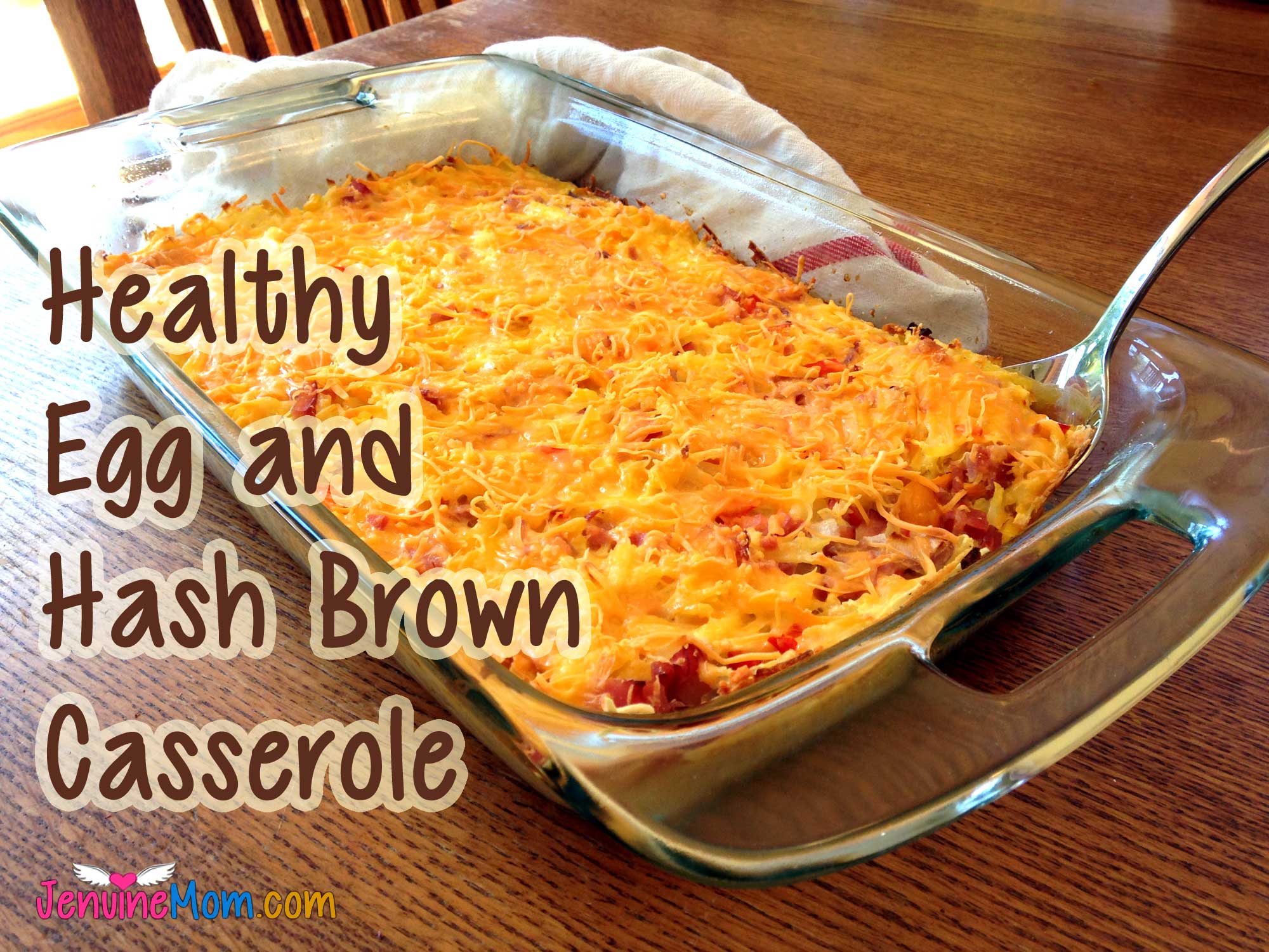 Breakfast Egg, Cheese, and Hash Brown Casserole: 100% Simply Filling Great Start to Your Day